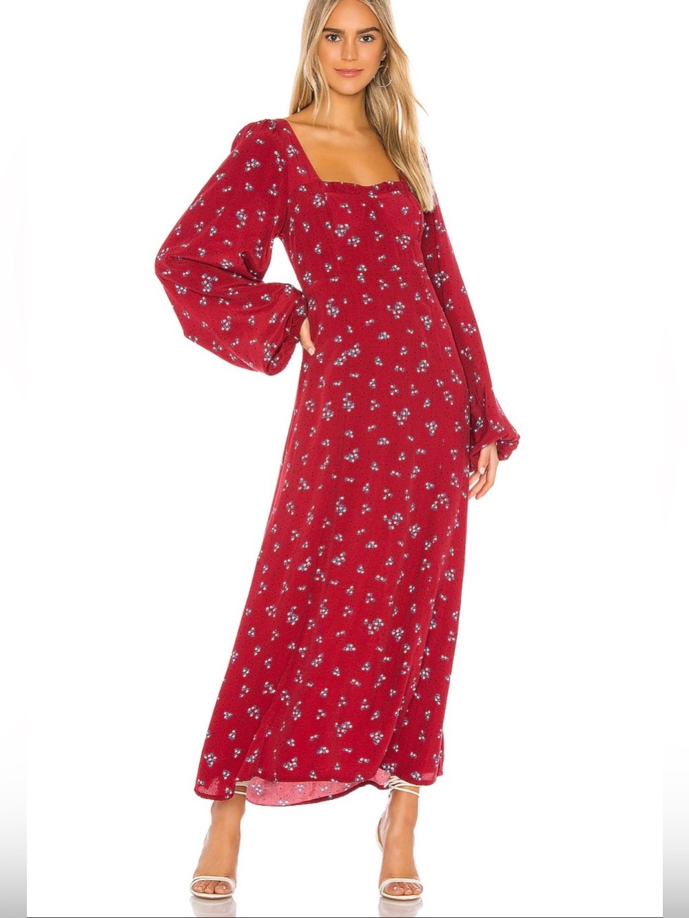 Free People Iris Midi Dress